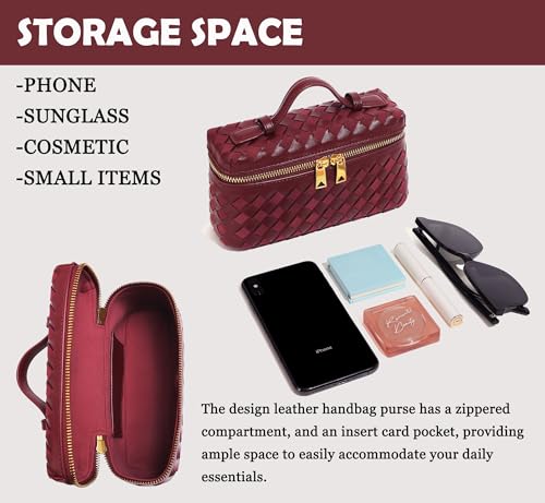 Crossbody Bag for Women, Small Top Handle Purse Square Box Handbag Trendy Shoulder Bag Cute Satchels3