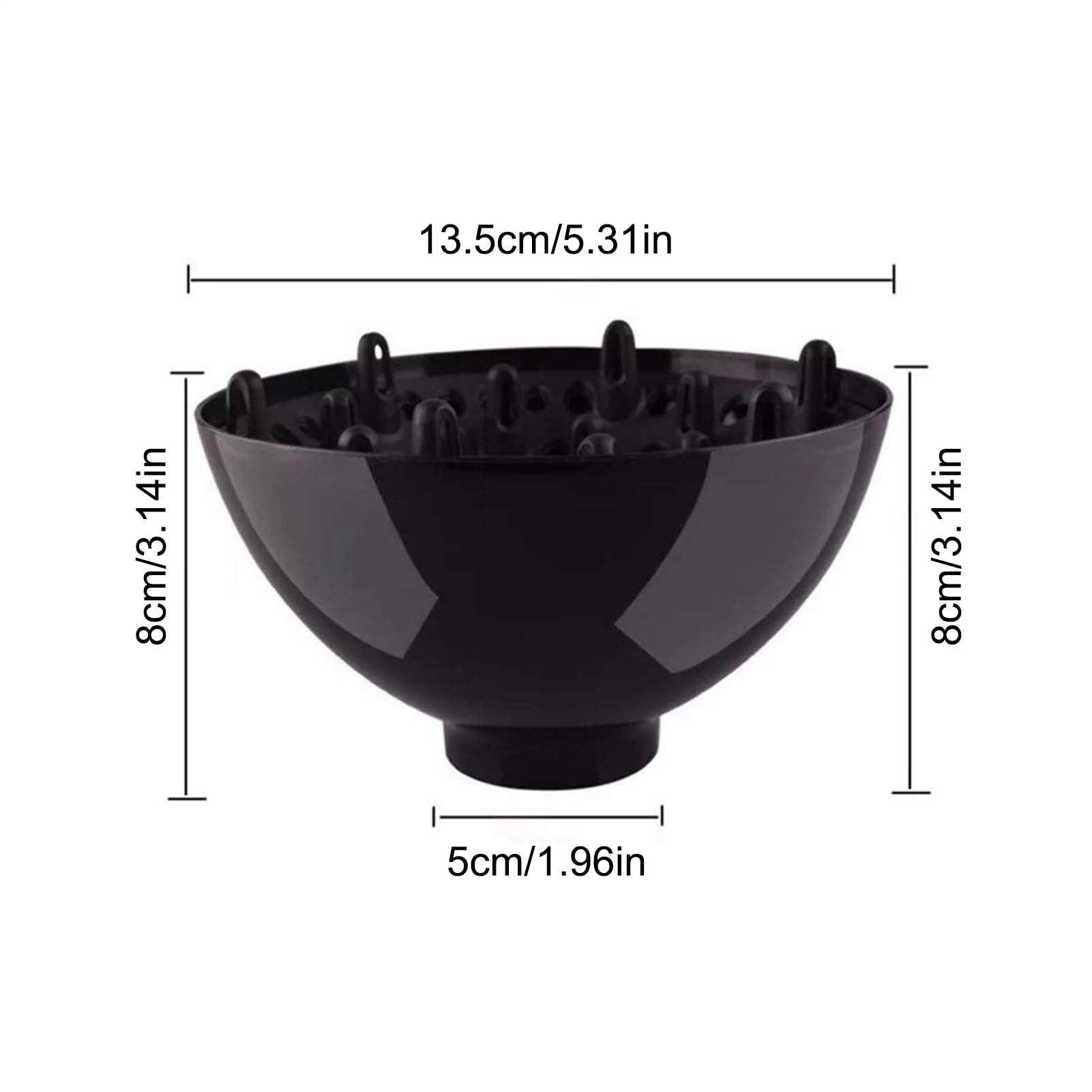 Difusor De Cabello Universal – Difusor Para Secador De Pelo, Boquilla Ajustable ?e 3,5 A 6,6 Cm | Accesorio ?e Estilismo Universal Para Alisar & Dar Volumen | ? Salón, Hogar, Viaje, Peluqueros & Pa