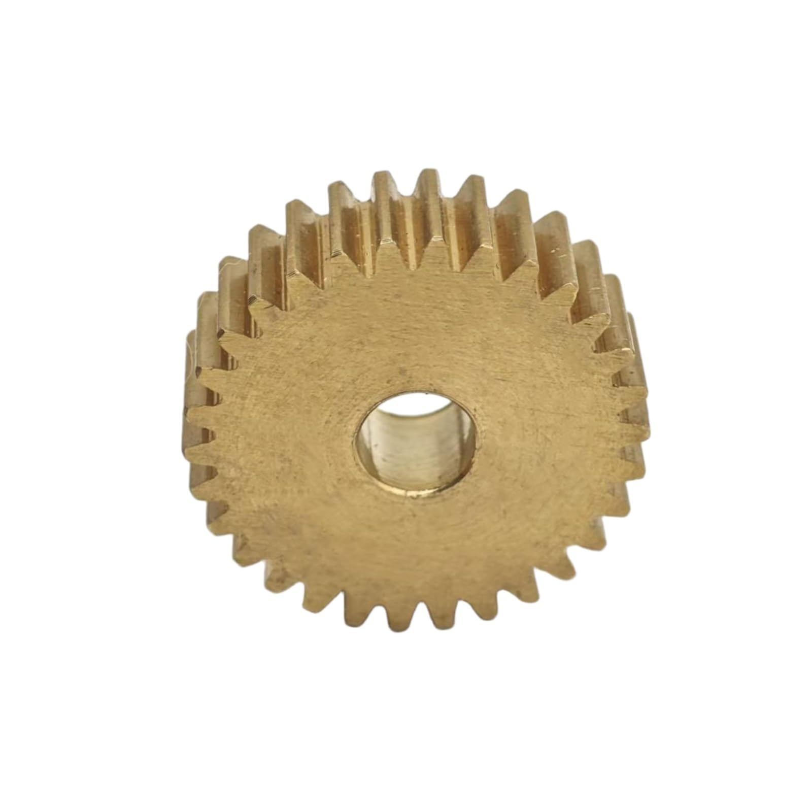 0,7 m, 120 Zähne, Messing, zylindrisches Zahnrad, 5 mm dick, Zahnrad, 0,7 Modul, 120 Zähne, Ritzel mit geraden Zähnen Zahnstangengetriebe(14mm bore)