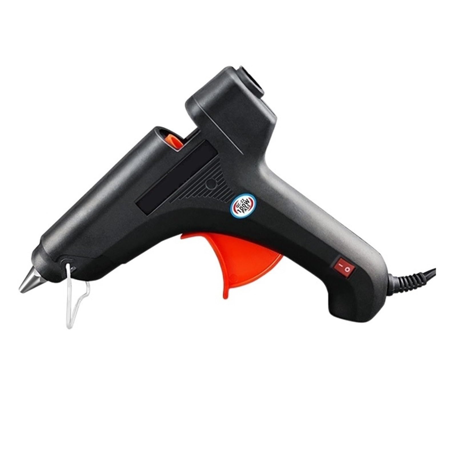 Pistolet do klejenia na gorąco 100 W z wyzwalaczem, szybkie nagrzewanie, narzędzie do naprawy rzemiosła artystycznego i światło, idealny do projektów DIY, zawiera klej w sztyfcie