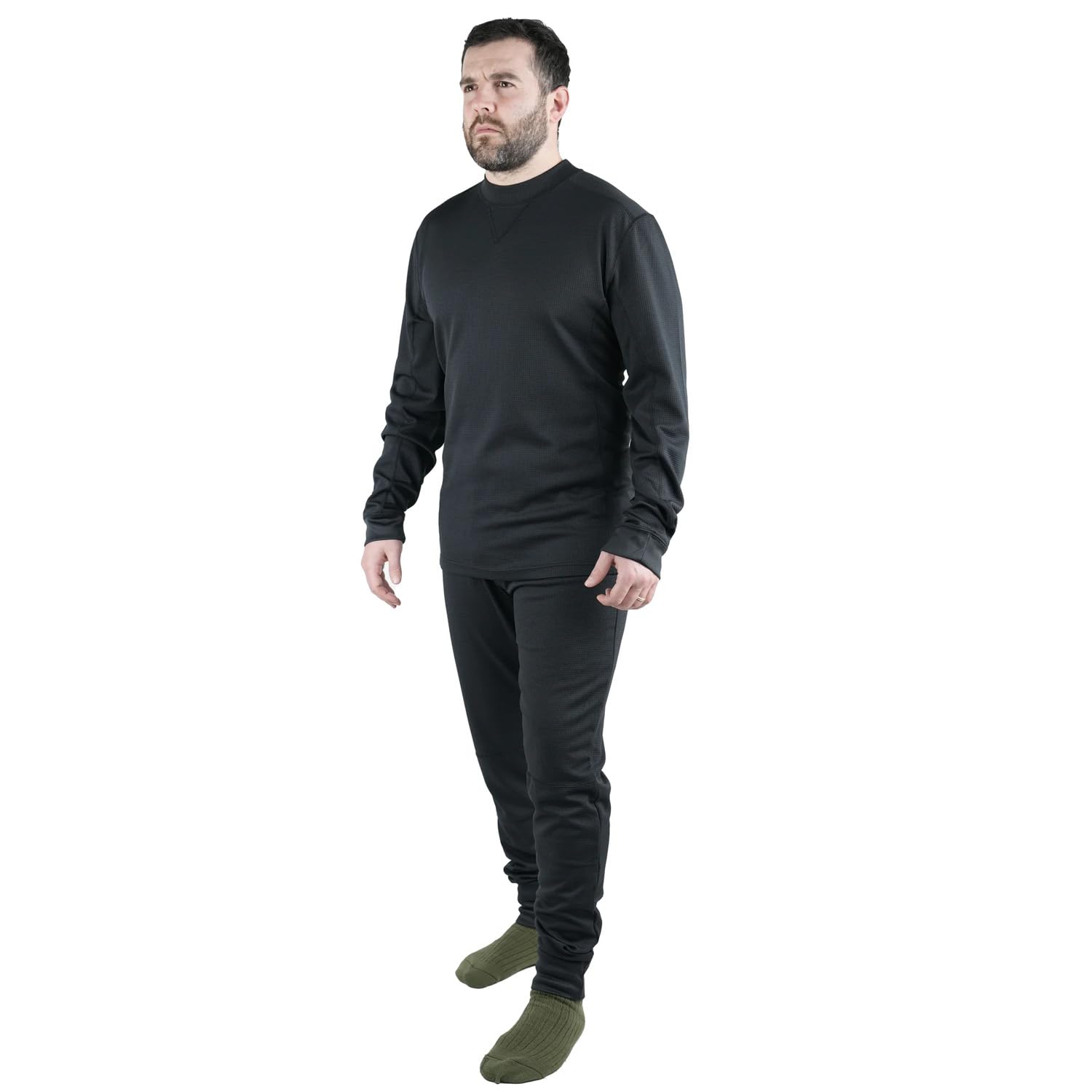 fratelliditalia.org Completo set intimo uomo Elasticizzato Rifrangente Traspirante Antivento mutanda maglia