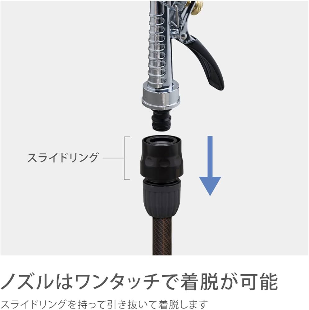 Amazon | タカギ(takagi) 散水ノズル メタルガンS 普通ホース 金属