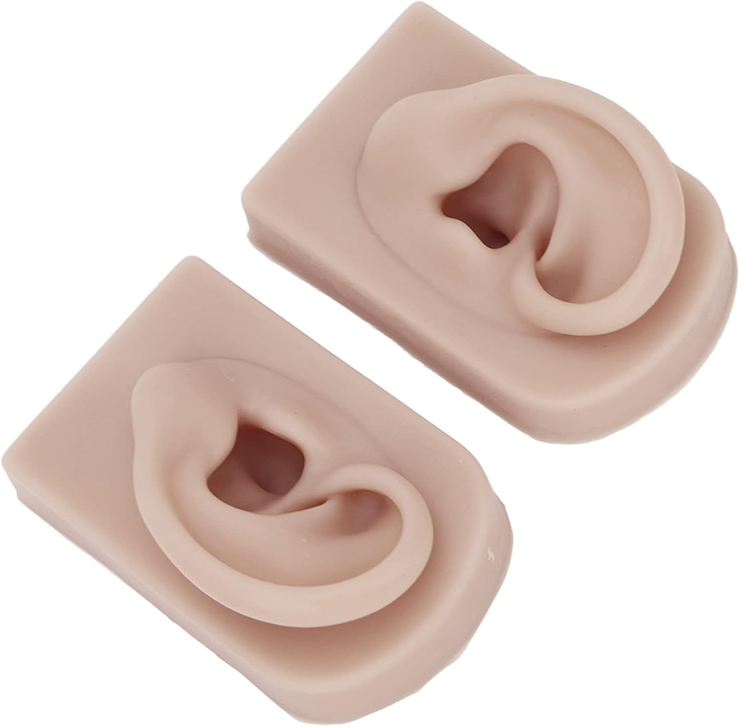 Modello Orecchio Silicone Per Display Orecchini - Morbido, Flessibile, Pelle Umana Simulata - Foto 8