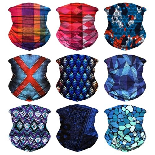 Image of JOEYOUNG Headwear, Bandana, Neck Gaiter Head Wrap Headband Balaclava Magic Scarf