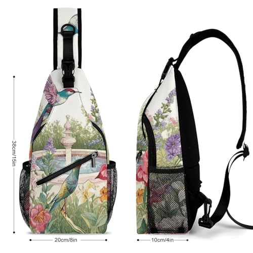 Bolsa tipo bandolera casual para senderismo miniatura 2