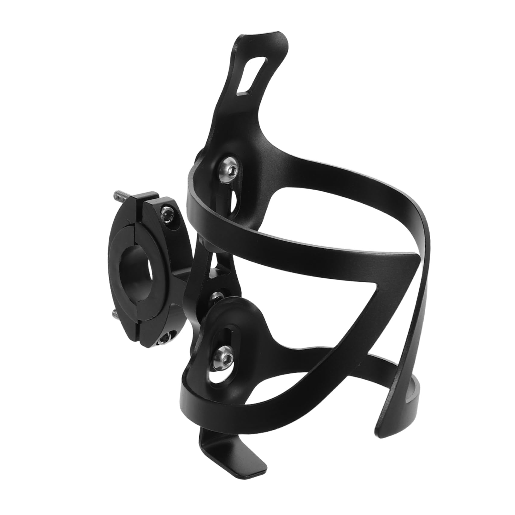 Abaodam 1 Set Adjustable Aluminum Alloy Mountain Bike Water Bottle Holder Lightweight Easy Installation for Various Bottle Cycling Accessory for Outdoor Adventures