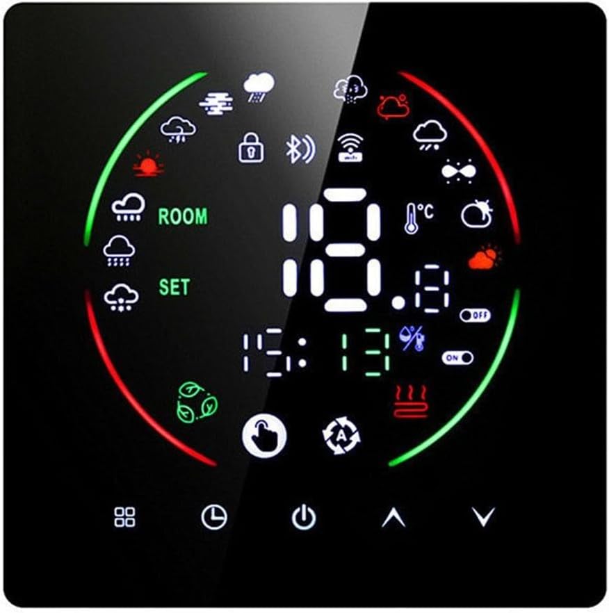 Slimme Thermostaat, WiFi LCD Kamer Thermostaat Verwarming/Water/Gas Boiler Controller Met Kind Lock Voor Tuya Voor Alexa (3A)
