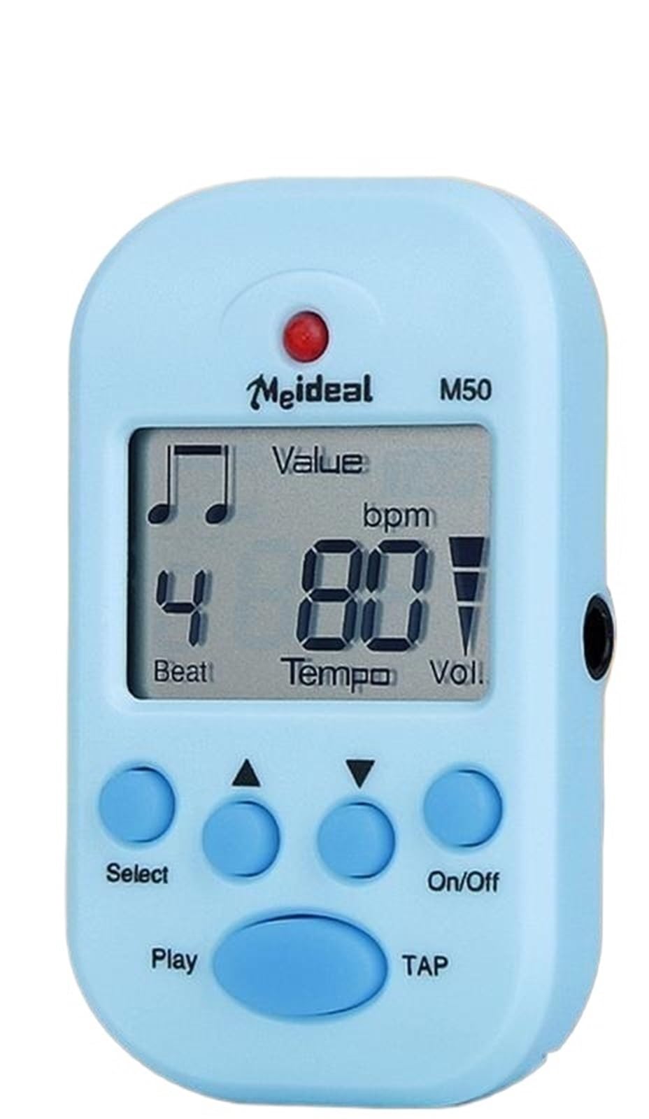 Metronom elektroniczny LCD metronom regulowana głośność metronom do fortepianu Metronom mechaniczny tuner z 10 przyciskami