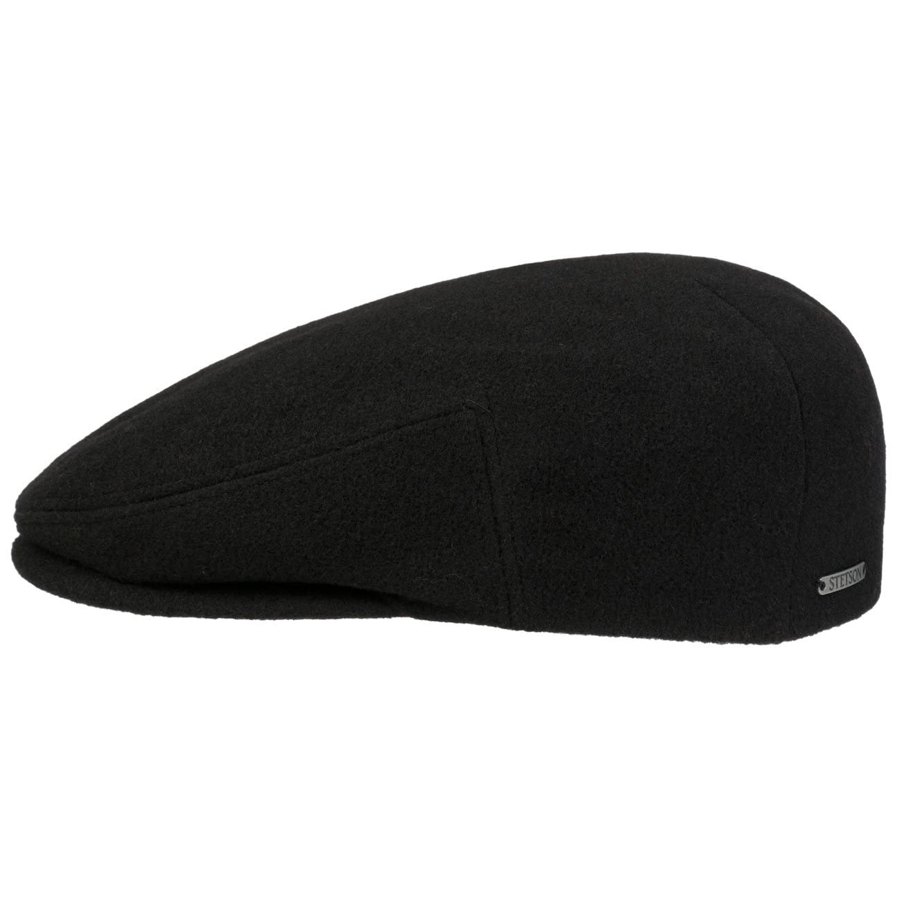 Stetson Kent Wool Copriorecchie Coppola Uomo Made in EU Cachemire Berretto con Visiera Autunno/Inverno