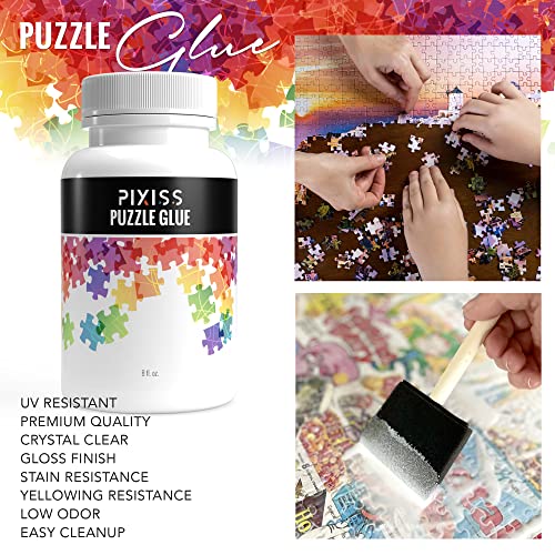 Gras Art Bundles BDL-00293 Puzzle Saver Glue Kit And Diamond Painting Sealer thumb #2