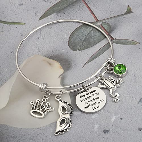 BAUNA Fairytale Frog Inspired Bracelet for Fans My Dream Wouldn’t Be Complete Without You In It Jewelry3