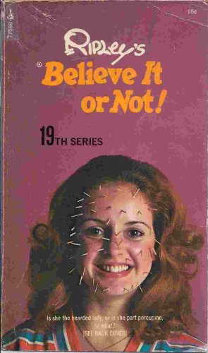 Ripley's Believe It Or Not! 19th Series 067177588X Book Cover