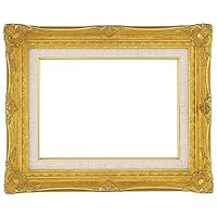 ゴールド F20 油彩額縁　アクリル付き F20油彩額ゴールド玉虫カラーアクリル付S70