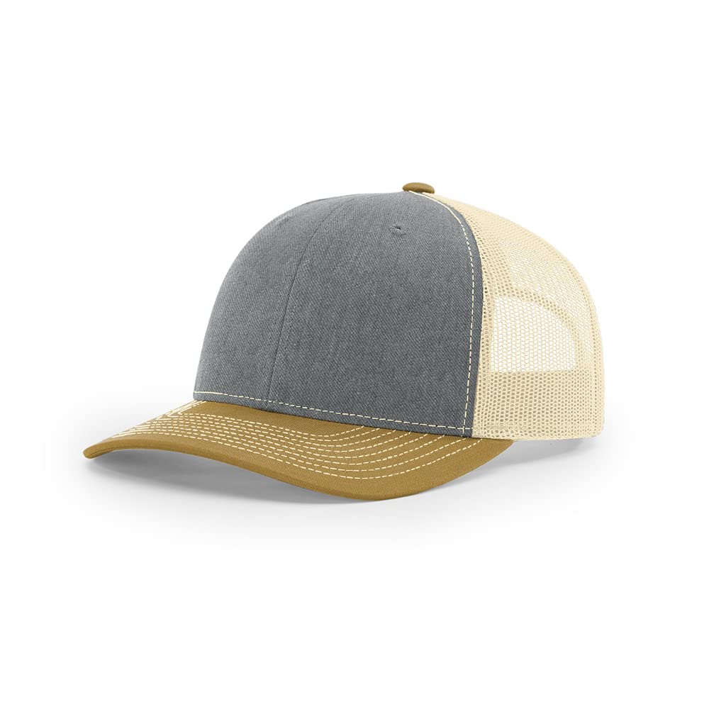 The Hat ProsRichardson 112 Classic Six-Panel Adjustable Snapback Trucker Cap | Bulk Packs Available