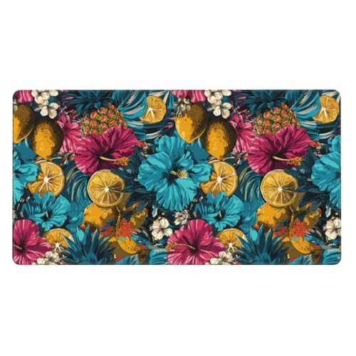 Grand tapis de souris coloré pour le travail et bureau moderne