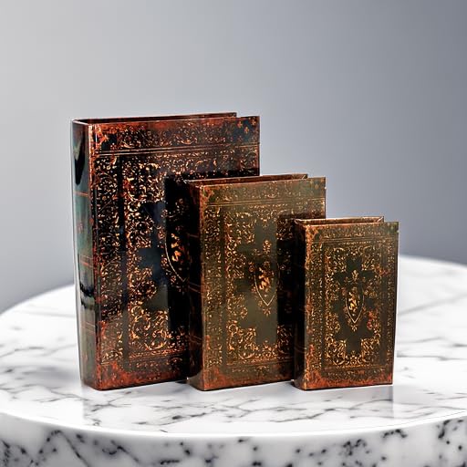 Amazon.com: Bellaa Decorative Book Box Antiques Vintage Retro