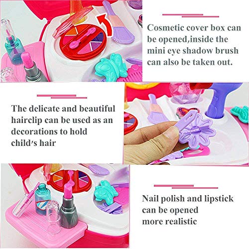 Image of Magicwand Pretend Play Carry Along 21 Pcs Beauty Salon for Girls