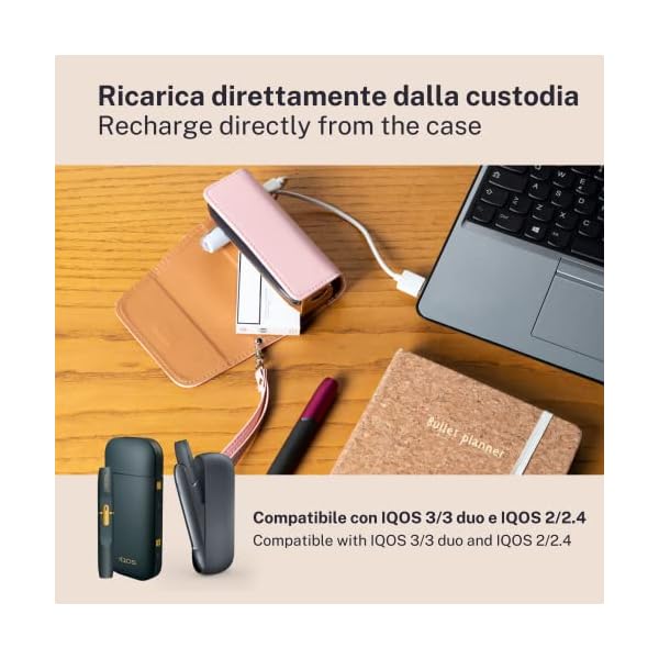 UpShell iQos 3 Duo / 2.4 Hülle - Die Professionelle iQos Schutzhülle + 10 iQos Cleaning Sticks mit eBook – Bild 5