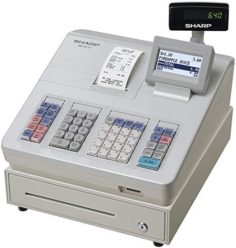 Preisvergleich Produktbild Sharp XE-A177X WH, Registrierkasse mit TSE