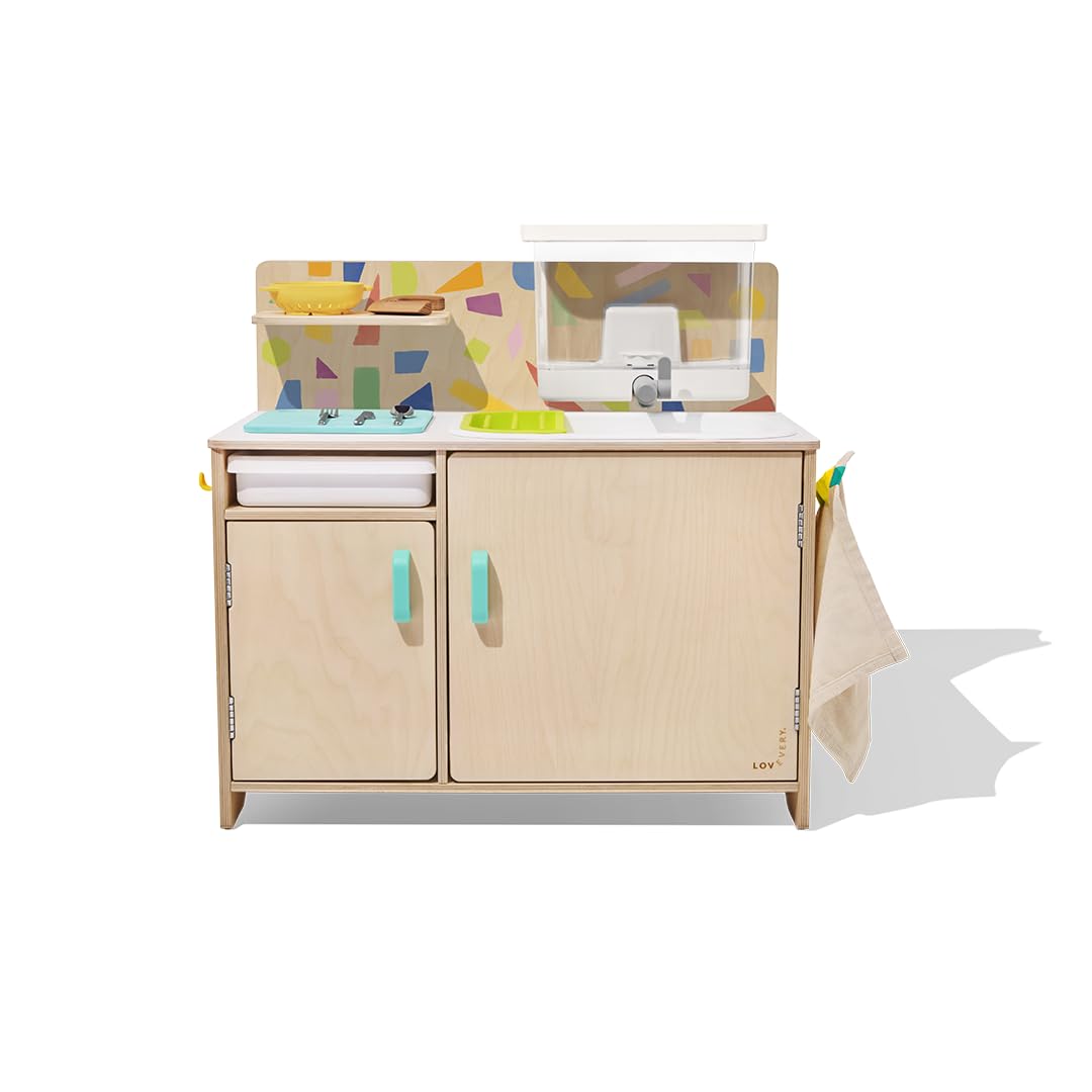 Photo 1 of Lovevery Real Life Play Kitchen with Running Water