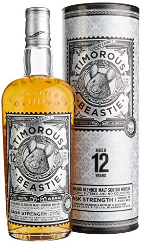 Douglas Laing & Co. Timorous Beastie 12 Years Old Small Batch Cask Strength Whisky (1 x 0.7 l)
