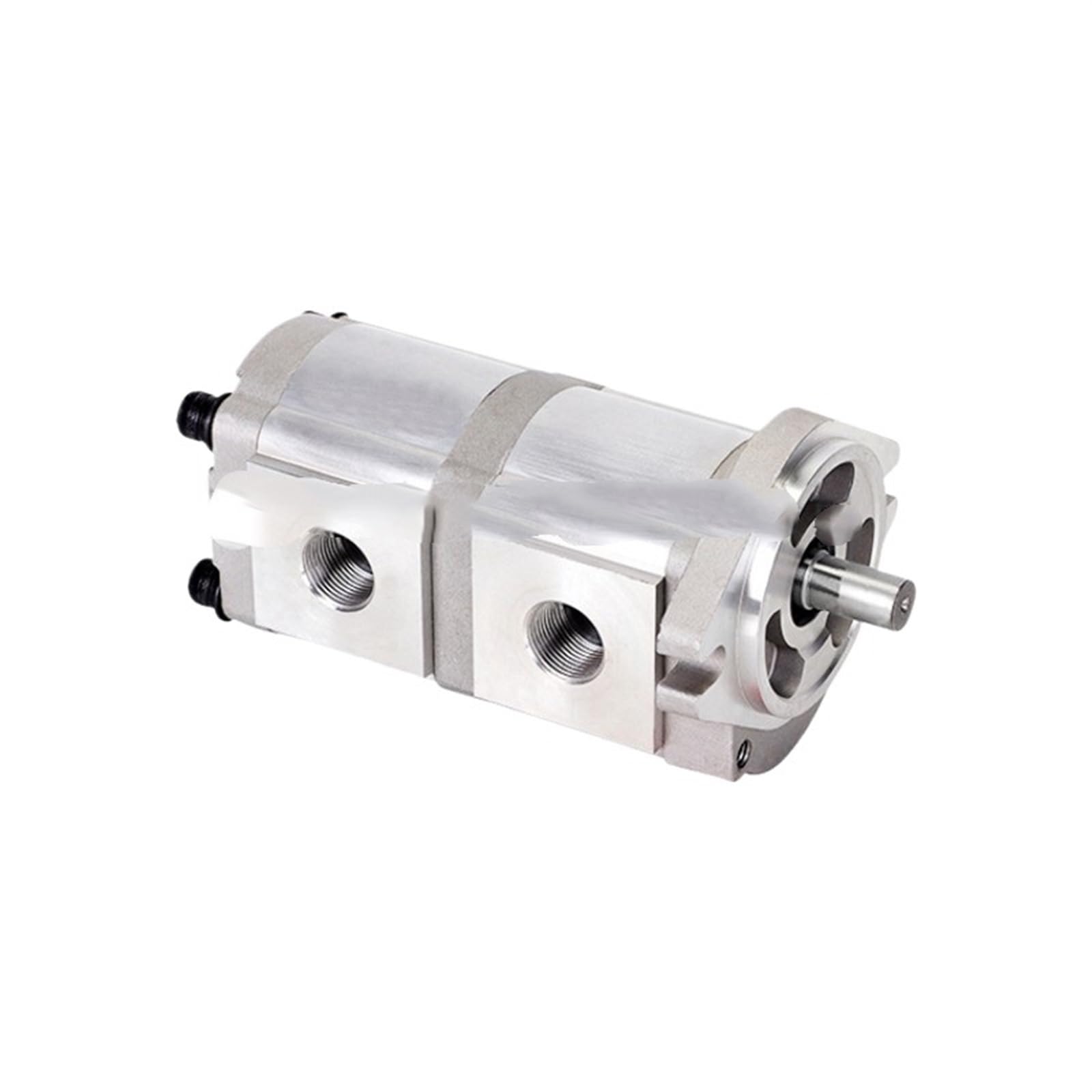 KXIWLUFV Hydraulic Gear Pump Double HGP-33A-F14-14R Flange Mounted Oil High Pressure(HGP-33A-F14-14R)