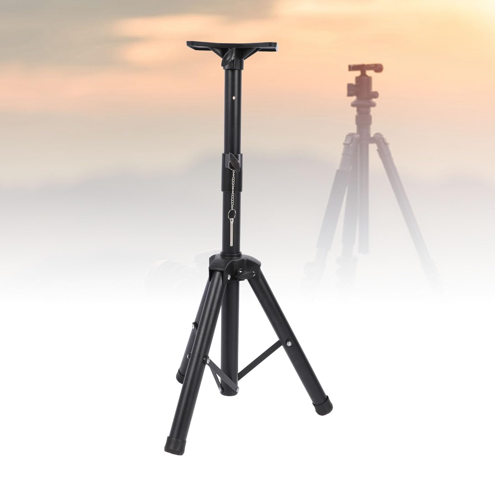 AMONIDA Treppiede per Proiettore Regolabile con Design Robusto per Uso Fotografico e Multimediale, Leggero e Portatile, 1 unità