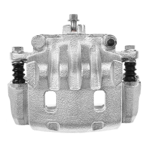 Image of Detroit Axle - Front Right Brake Caliper for Subaru Outback Forester Legacy Impreza Baja 9-2X WRX XV Crosstrek Passenger Side Brake Caliper with Bracket Replacement