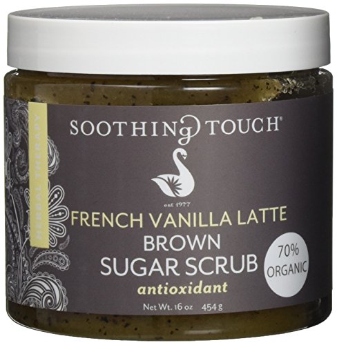 SOOTHING TOUCH French Vanila Brown Sugar Scrub, 16 OZ