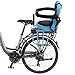 MINRS Kindersitz Fahrrad Hinteren, Fahrradkindersitze mit Sicherheitsgurt Abnehmbares Sitz Zwei U-förmige Geländer, Fußstützenhalterungen für Kinder von 6 Monaten bis 6 Jahren Blau Sicherheit mit günstig Kaufen-MINRS Kindersitz Fahrrad Hinteren, Fahrradkindersitze mit Sicherheitsgurt Abnehmbares Sitz Zwei U-förmige Geländer, Fußstützenhalterungen für Kinder von 6 Monaten bis 6 Jahren Blau