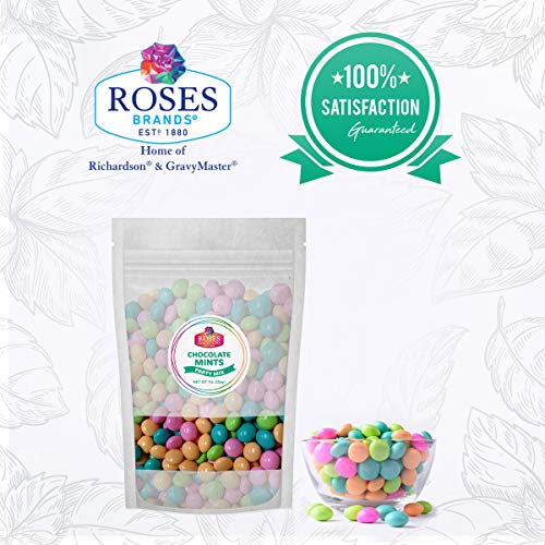 Roses Brands: Gourmet Chocolate Mints - 1 , 2Lb Bag - Bulk, Resealable Bag - Kosher - Great Party Celebration Candy For Easter, Weddings Or Baby Showers #TOP5