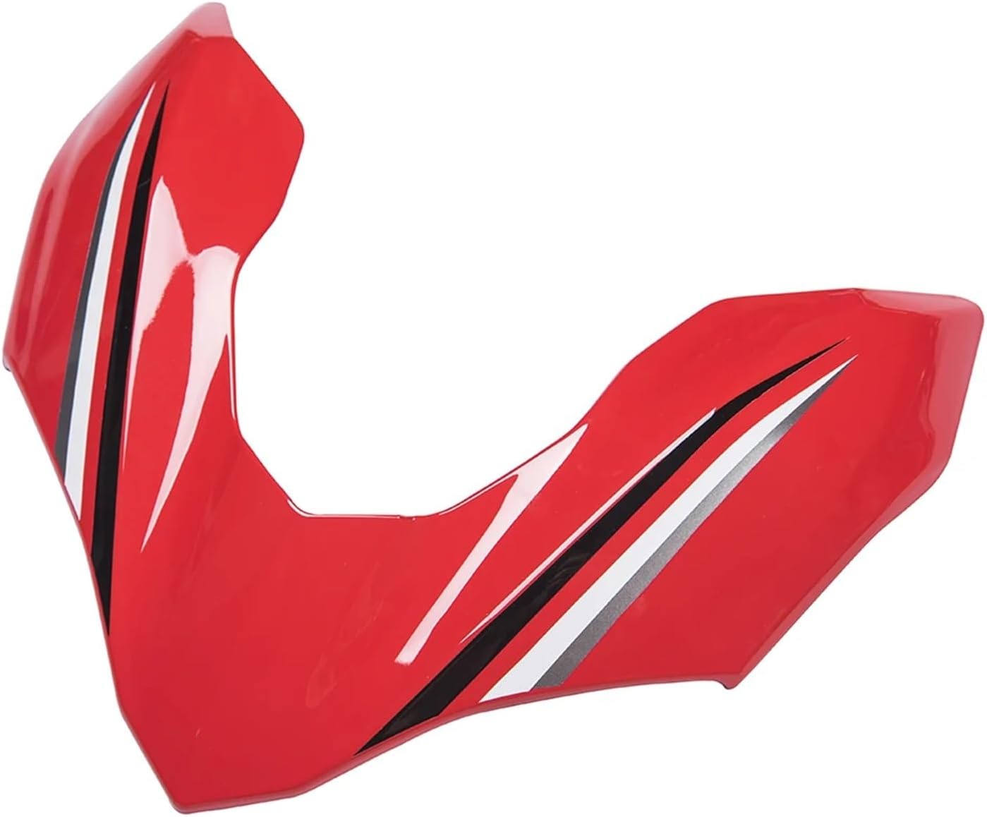 Z900 Motorcycle Upper Front Headlight Fairing Compatible with Kawasaki Z 900 2017 2018 2019 Racing ABS Head Light Cowl Spoiler Protector Kit (Color : Red)