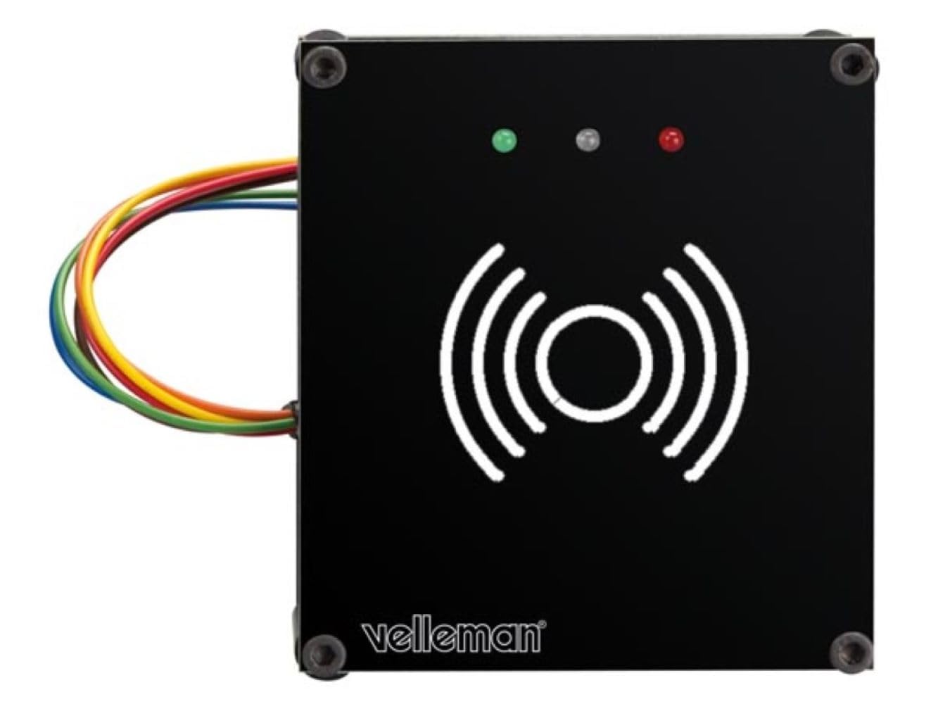 Whadda Kit di saldatura, fai da te, lettore di tessere di prossimità con interfaccia USB, programmabile fino a 250 badge, RFID