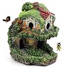 relaqcc Aquarium Decor Hideaway Cave, Betta Fish Tank House Accessories for Amphibians, Goldfish, Shrimp, Conch