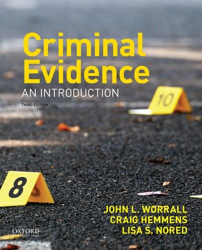 Criminal Evidence: An Introduction