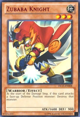 YU-GI-OH! - Zubaba Knight - Rojo (DL15-EN008) - Duelist League 15 - Edición ilimitada - Raro