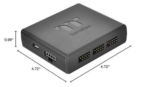 Miniatura 24 de Thermaltake Riing Plus 12 RGB TT Premium Edition 4.724 in Circular habilitado por software 12 LED RGB Riing Case/ventilador de radiador - Paquete