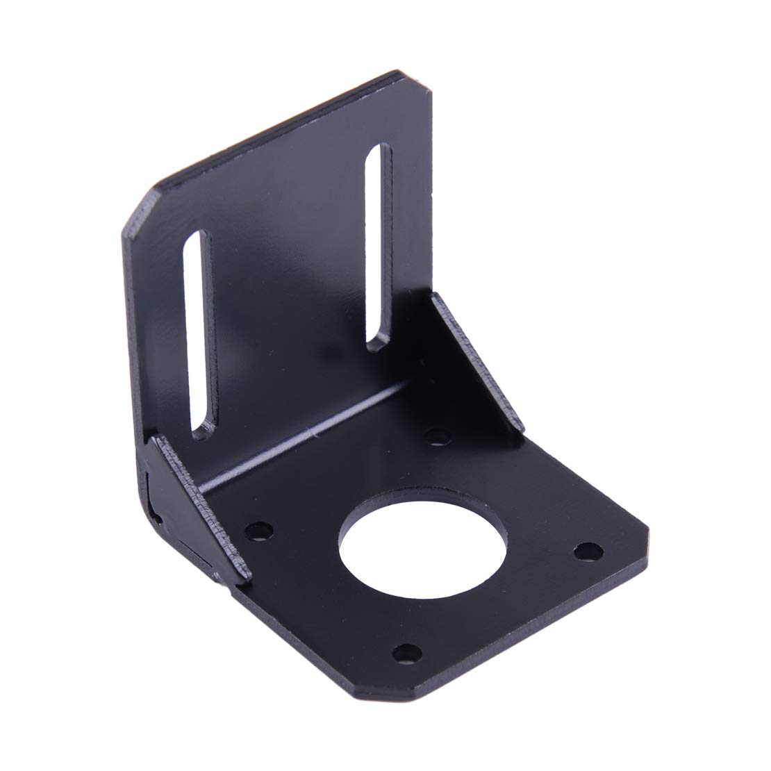 beler Black Steel Mounting"L" Bracket Holder Fit For 42mm NEMA17 Stepper Motor 3D Printer