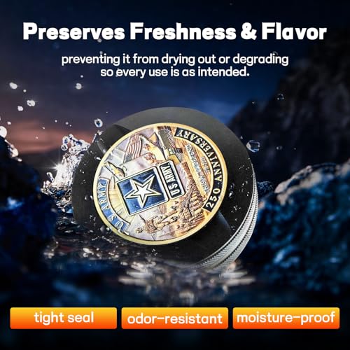 Image of Metal Can | Metal Container | Pouch Container | Small Storage Tin (U.S ARMY)