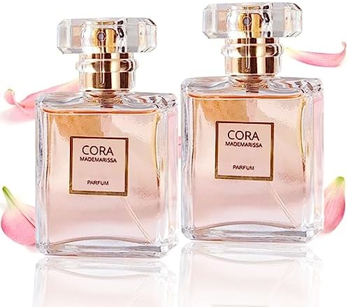 flysmus CORA Marissa Pheromone Perfume, CORA Marissa Pheromone Perfume, Marissa Perfume Spray, Flysmus Pheromone Perfume, Pheromone Perfume for Woman to Attract Men (2 Pcs)