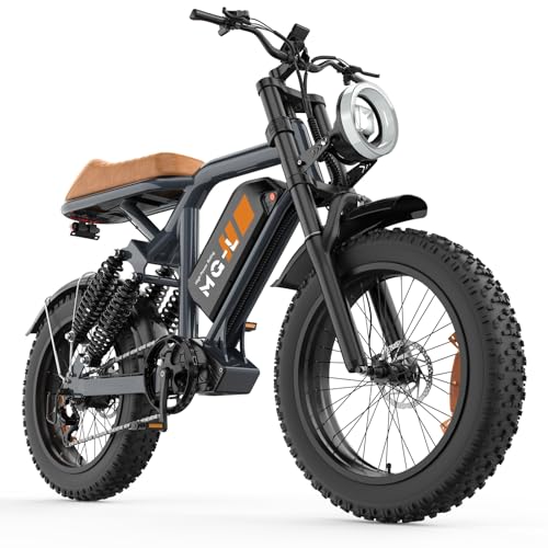 GLOBALKEEP Electric Bike for Adults, 750W Motor, 20MPH & 15.6Ah Battery,...
