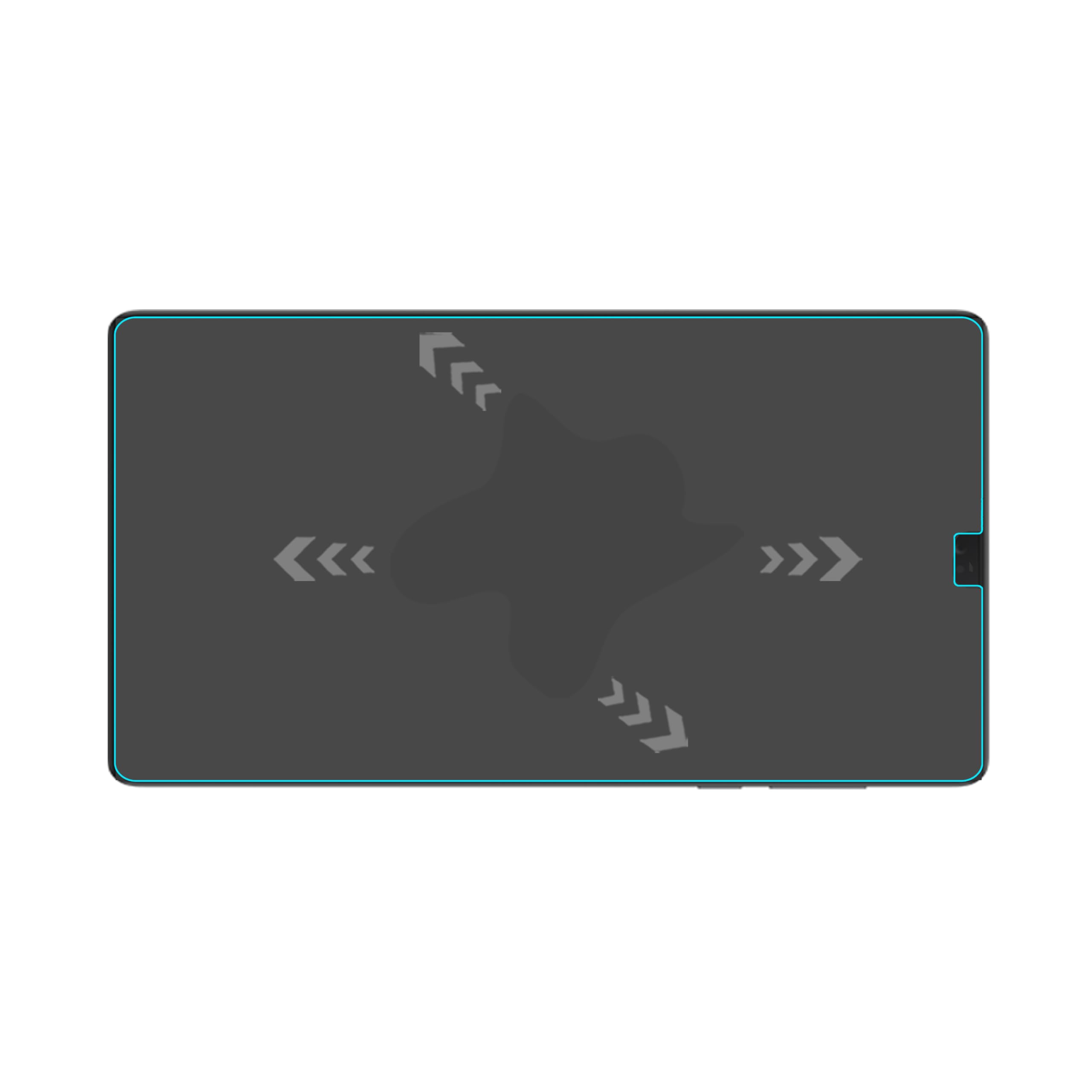 Mr.Shield Tempered Glass Screen Protector For TCL Tab 8 Plus [2-Pack]