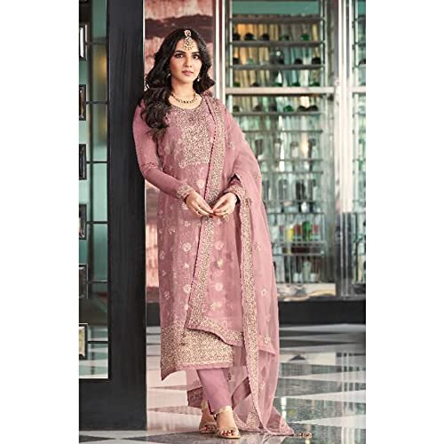 Image of Women's Wear Ready To Wear Designer Salwar Kameez Suits Indian Pakistani Beautiful Plazzo Pant Dress