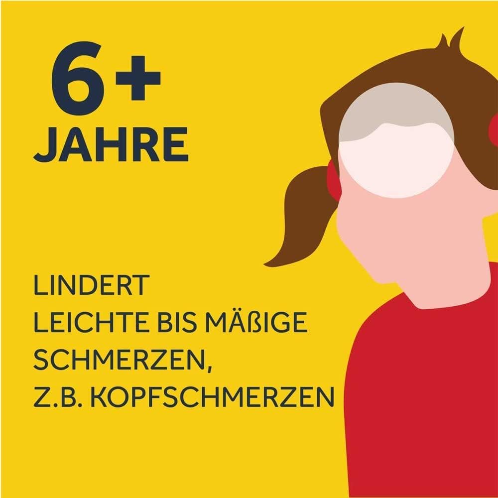 Nurofen 200 mg Schmelztabletten Lemon - Bei leichten bis mäßig starken Schmerzen & Fieber- Ab 6 Jahren - 2 x 12 Stück