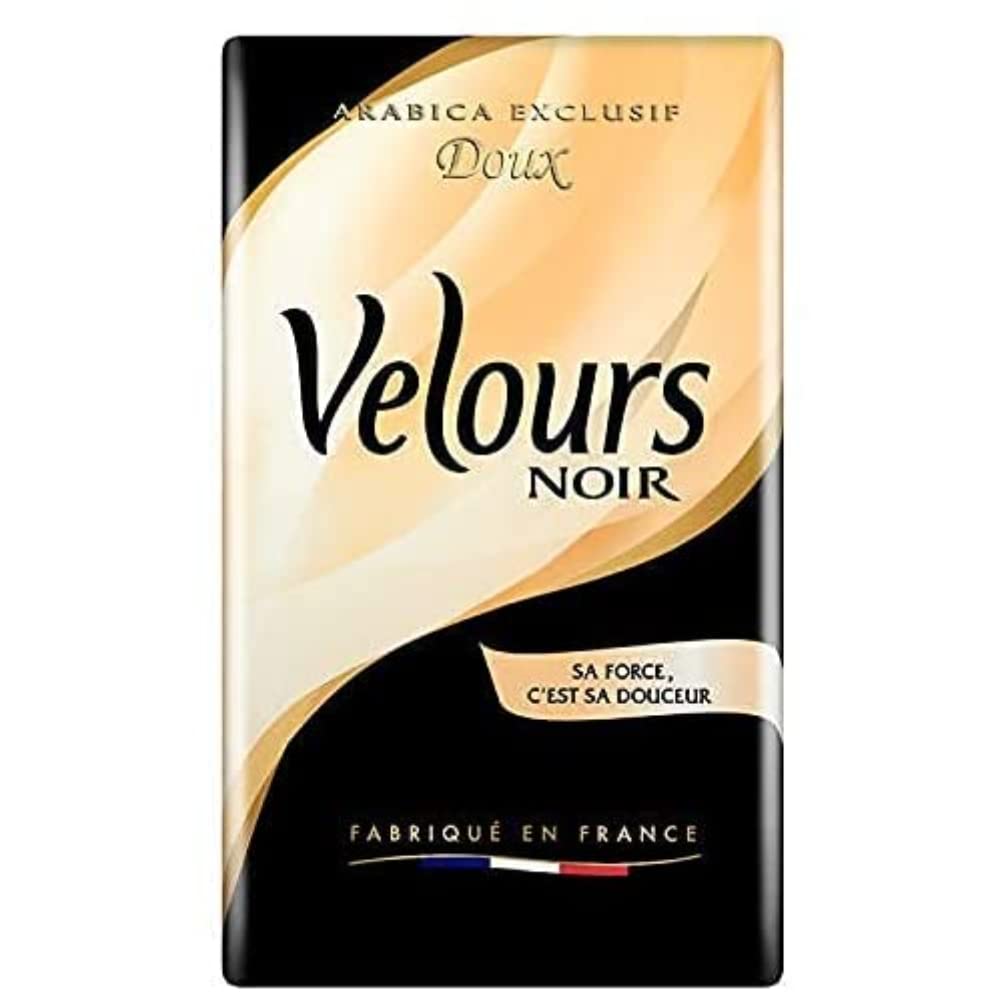 Velours Noir Café Moulu Café 500g (Lot de 6)