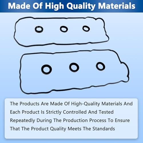 Image of VS50588R Engine Valve Cover Gasket Set Kit for Toyota Avalon Camry Solara Sienna Highlander Lexus RX300 RX330 ES300 ES330 RX400h 3.0L 3.3L 1999 2000 2001 2002 2003 2004 2005 2006 2007 2008 2009 2010