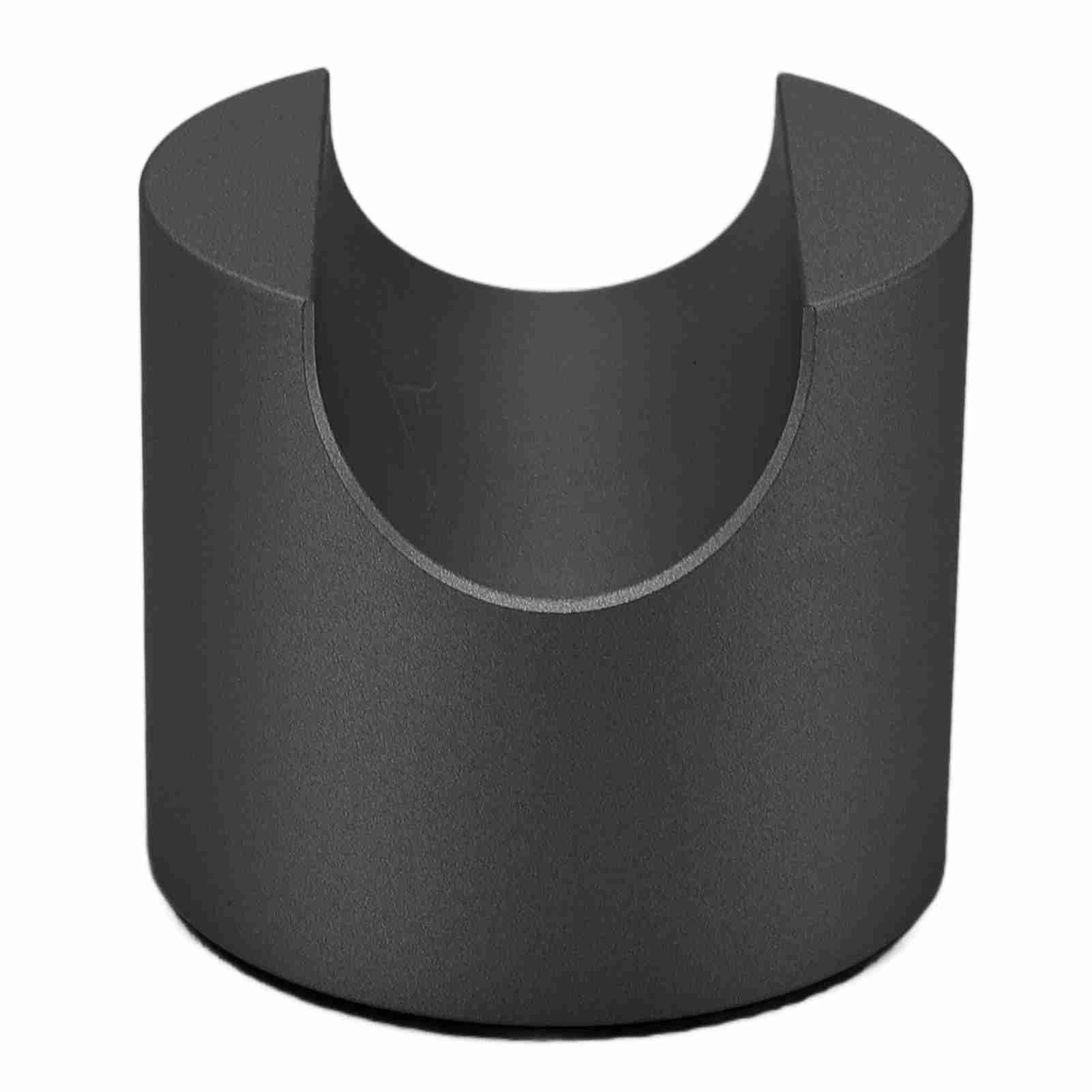 Sxhlseller 4 szt. Stabilizator Kabla HiFi Wielofunkcyjny Kabel Głośnika Zasilającego Zacisk/Uchwyt Stop Aluminium Stojak na Kable HiFi Uchwyt Wzmacniający do Gramofonu Gramofon/instrumenty (BLACK)