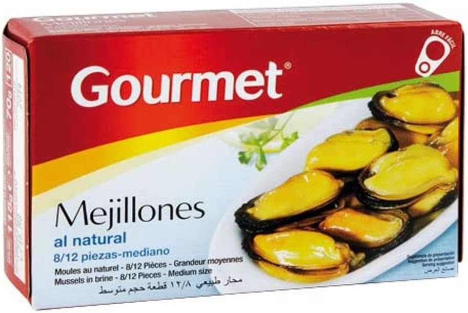 Gourmet Mejillónes al Natural, 69g