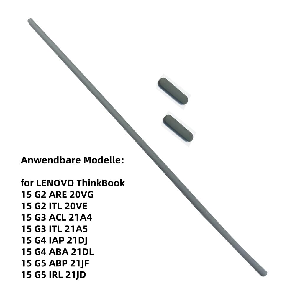 ZAHARA Gumowa stopka do komputera dla Lenovo ThinkBook 15 G2 ARE 20VG 15 G2 ITL 20VE 15 G3 ACL 21A4 15 G3 ITL 21A5 15 G4 IAP 21DJ Rubber FEET/Dshell short feet
