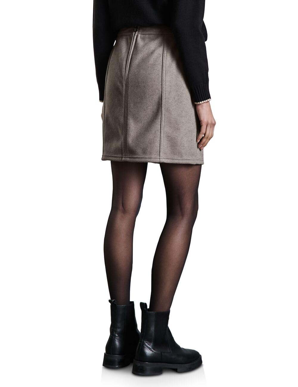 Street ONE Damen A361630 Knielanger Rock